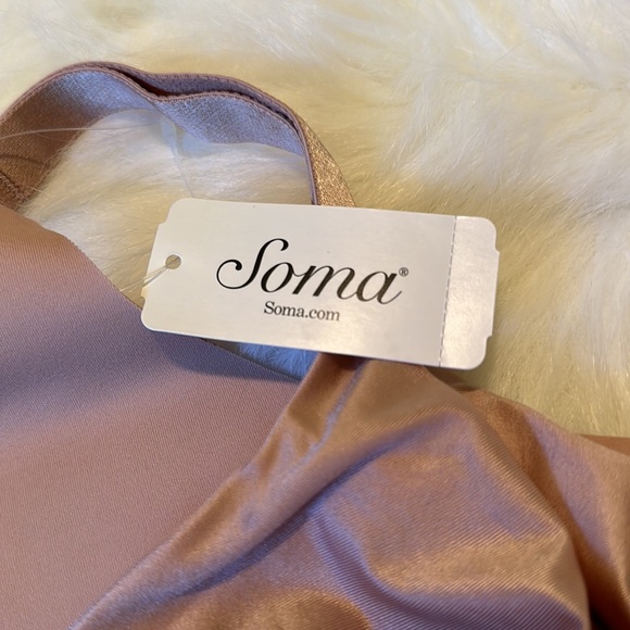 Soma Vanishing 360 Bra - Brand New with tags 38DD light tan Color #205 - Picture 3 of 7